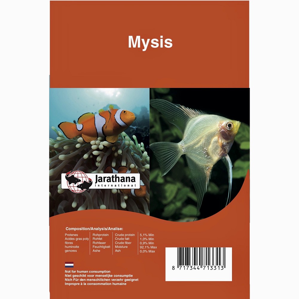 Mysis (zoetwater garnaal) 100gr (Diepvries voer)