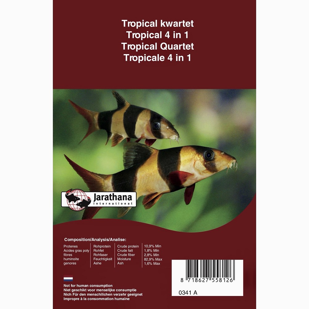 Tropical mix 5 100gr (Diepvries voer)