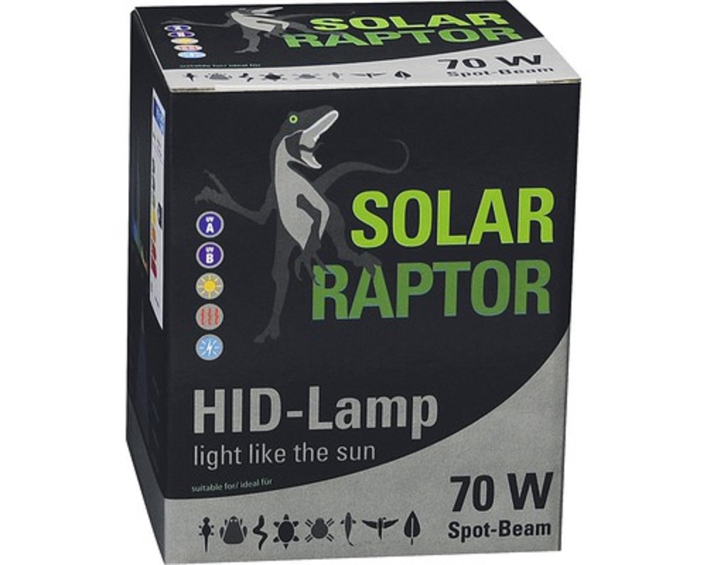 Solar Raptor UVB HID Spot Lamp - 35 Watt