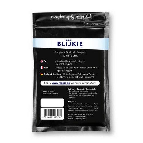 Babyrat Blijkie ( per 20 verp.) 10 gram