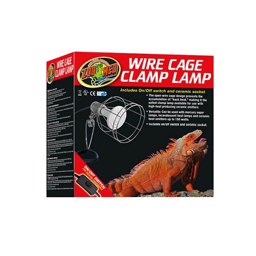 This ceramic base Clamp Lamp fixture is ideal for use with all types of