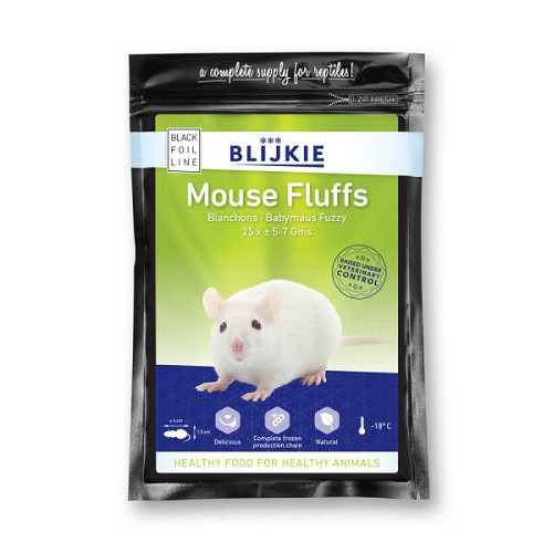 Mouse Fuzzy + hair (per 25 ) 5-7  gram
